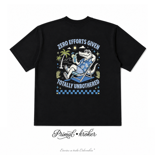 Camiseta Oversize 'Kroker Black' - Drop 01.