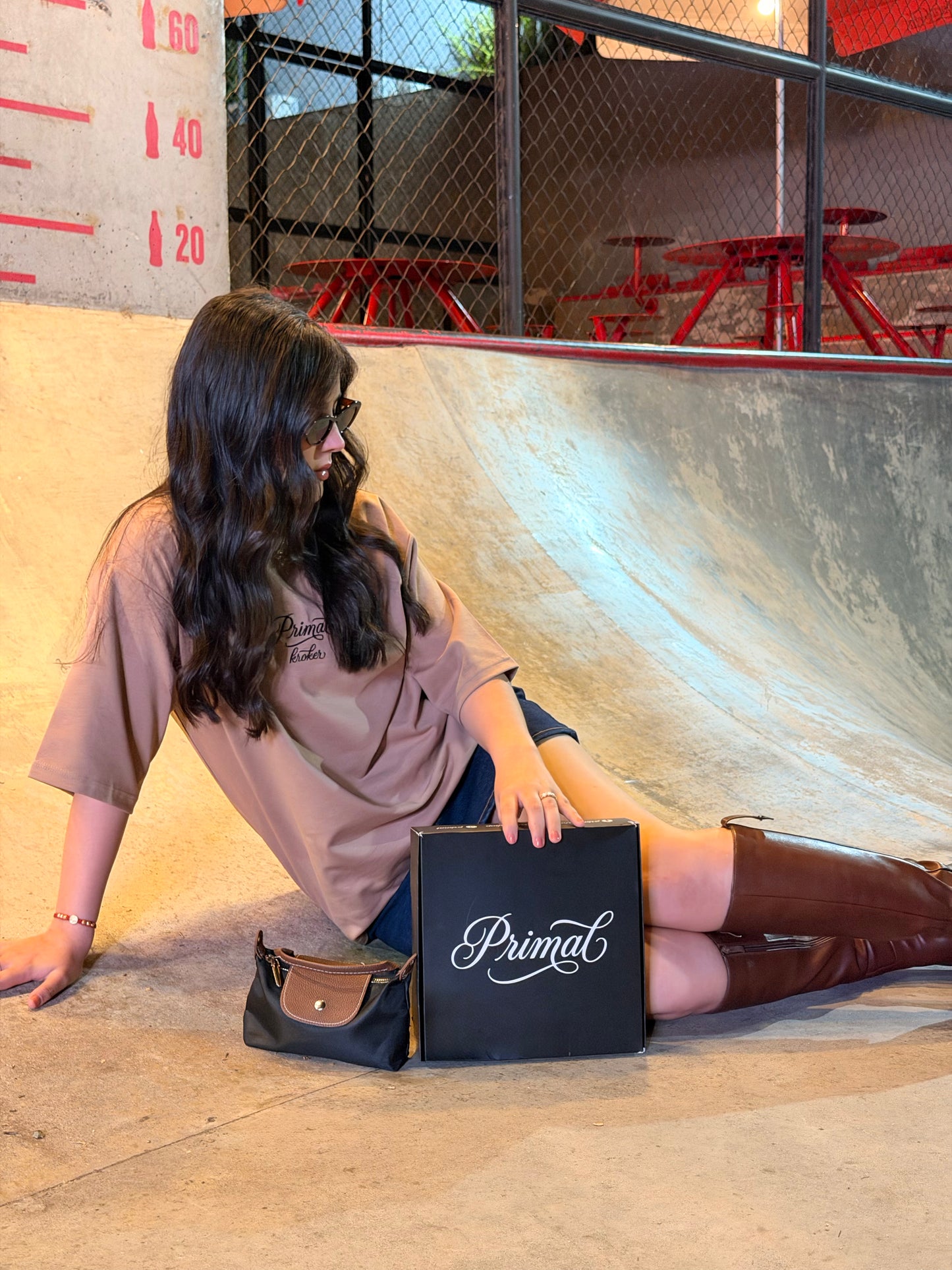 Camiseta Oversize 'Kroker Brown' - Drop 01.
