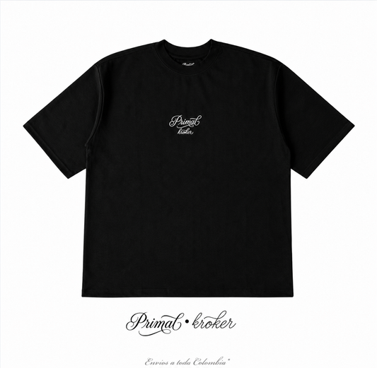 Camiseta Oversize 'Kroker Black' - Drop 01.