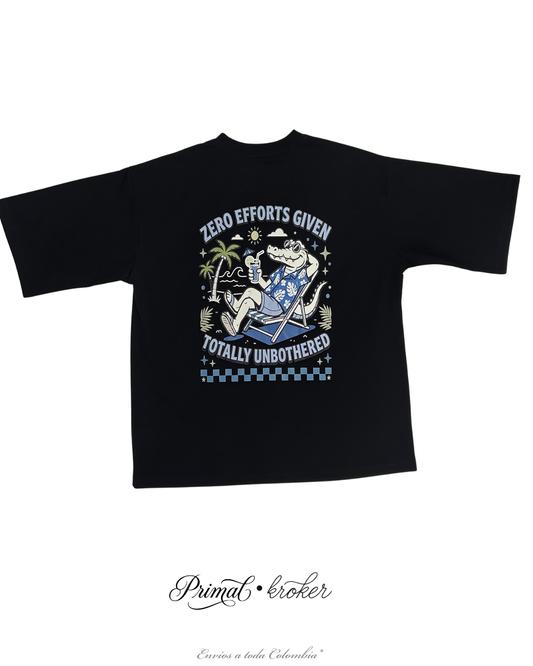 Camiseta Oversize 'Kroker Black' - Drop 01.