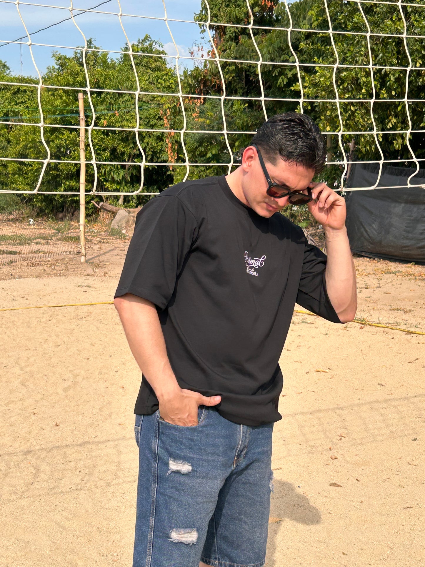 Camiseta Oversize 'Kroker Black' - Drop 01.