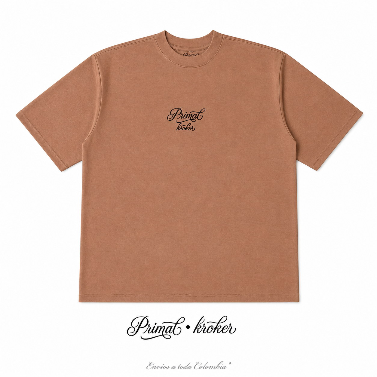 Camiseta Oversize 'Kroker Brown' - Drop 01.