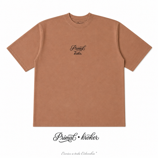 Camiseta Oversize 'Kroker Brown' - Drop 01.
